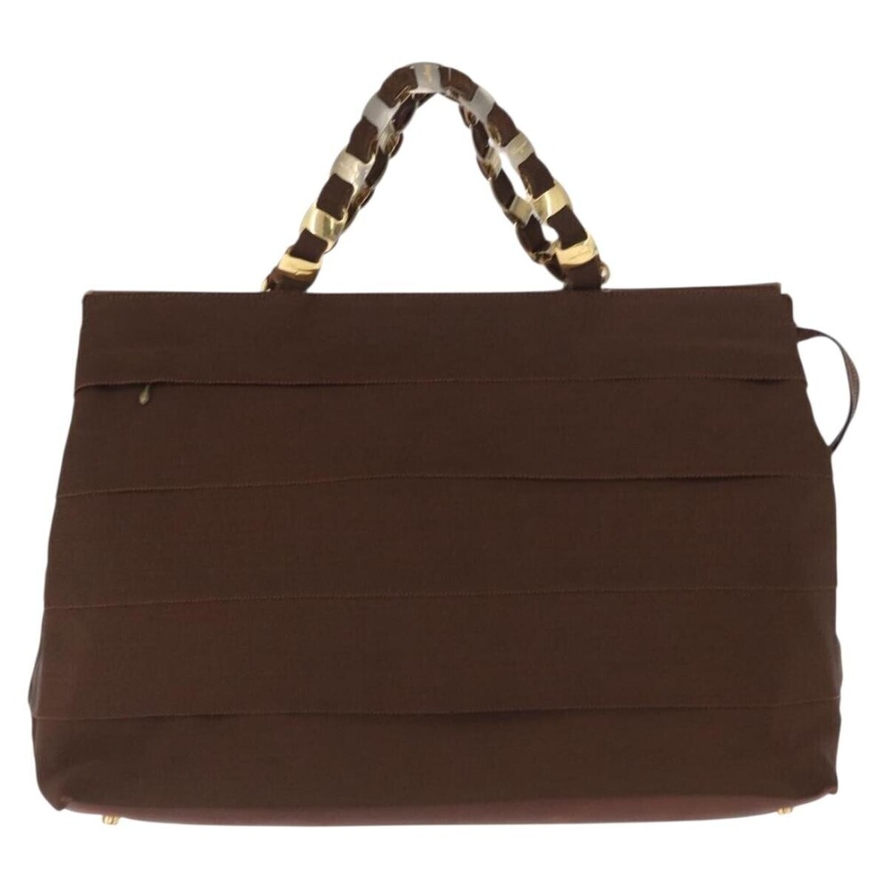 Salvatore Ferragamo Vala tote Canvas